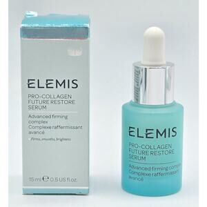 ELEMIS Pro-Collagen FUTURE RESTORE Firming Serum .5 oz New in Box